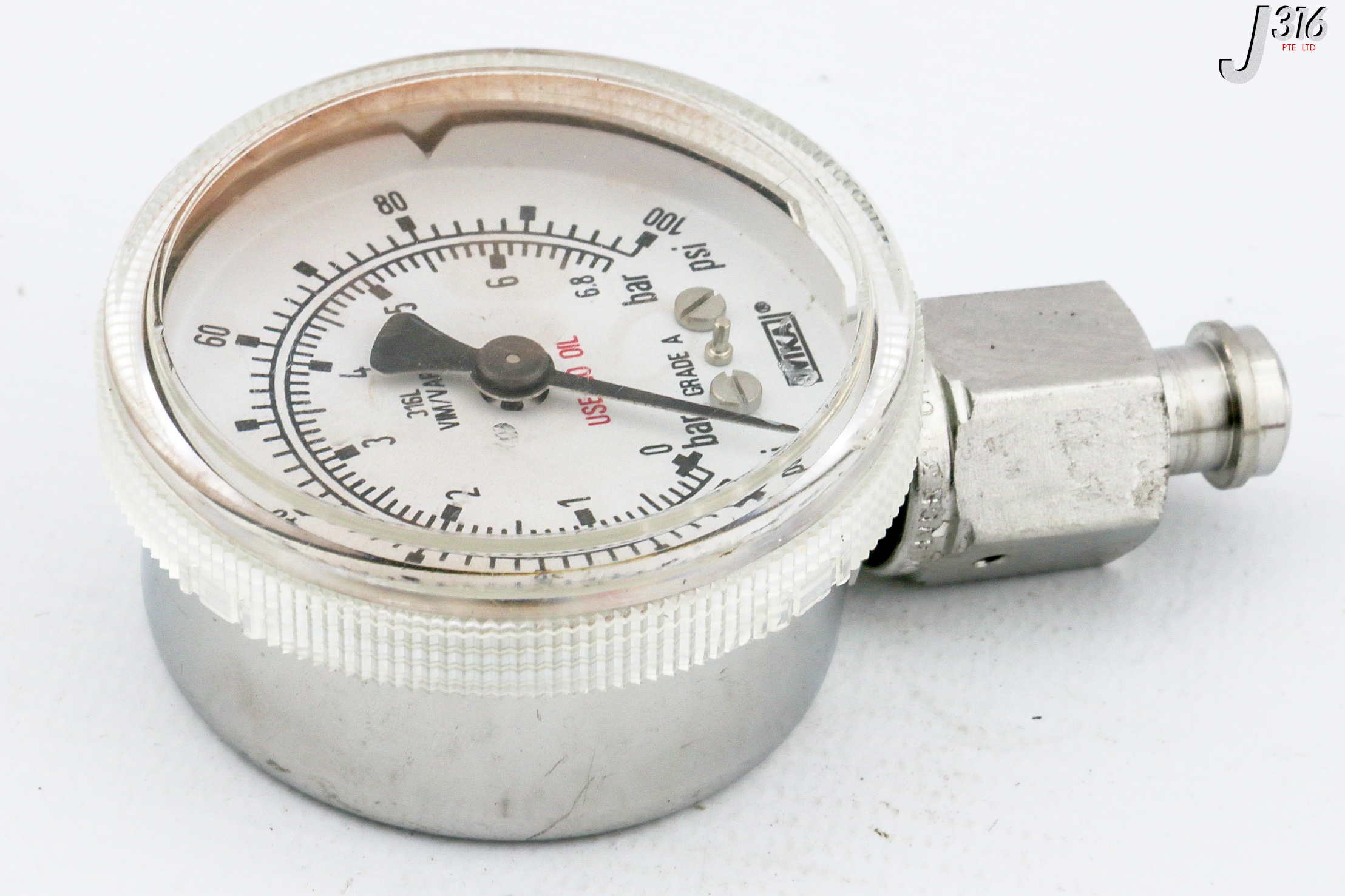 とと 29451 WIKA PRESSURE GAUGE 316L VIM/VAR | eBay